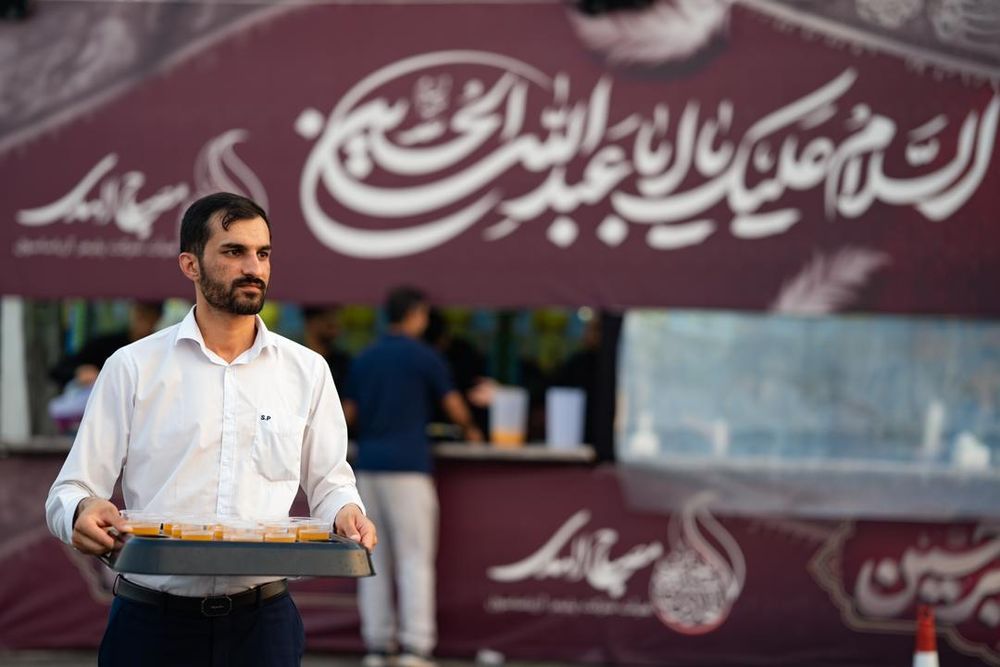نوای محرم در هیئت مصباح الهدی آریاساسول طنین‌انداز شد