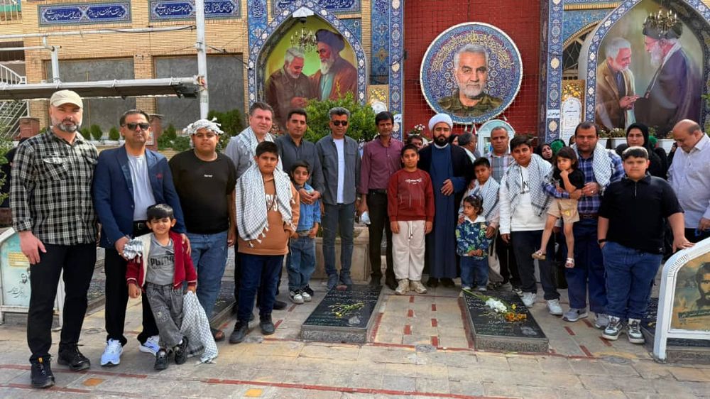 اعزام کاروان خانوادگی راهیان مکتب شهید سلیمانی آریاساسول به کرمان