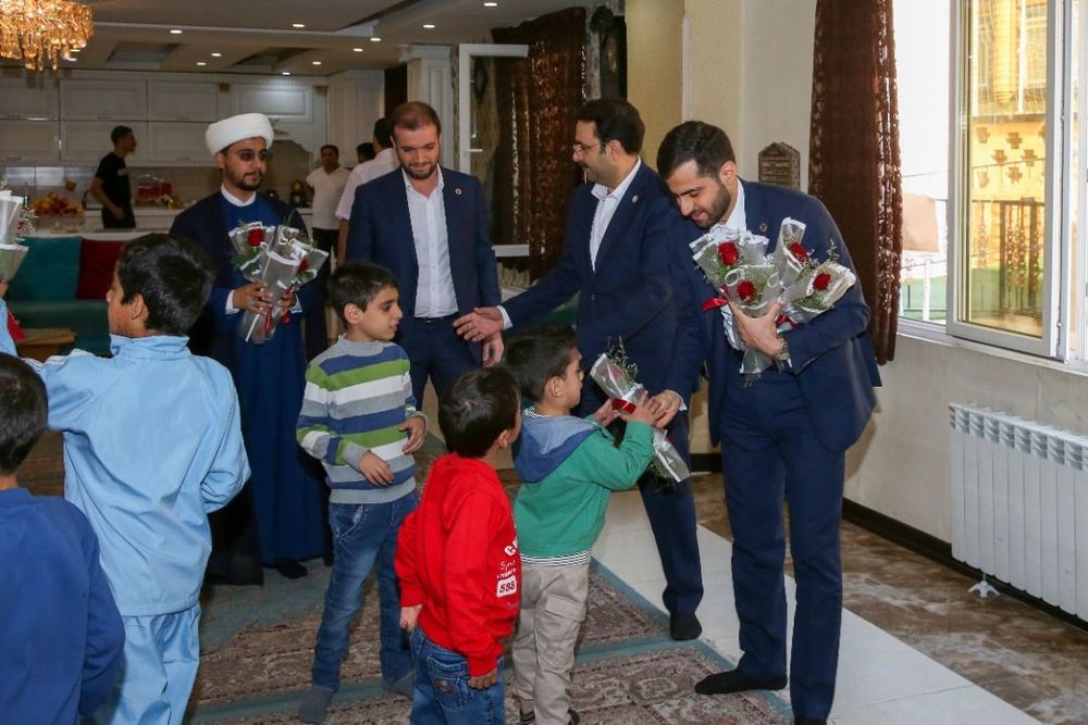 ASPC Executive Manager Visits Behesht Imam Reza Charity