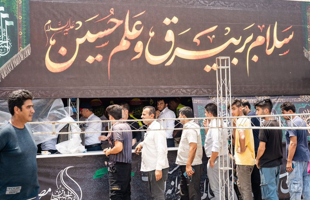 گزارش تصویری/ تاسوعا و عاشورای حسینی (ع)، موکب مصباح الهدی شرکت پلیمر آریاساسول