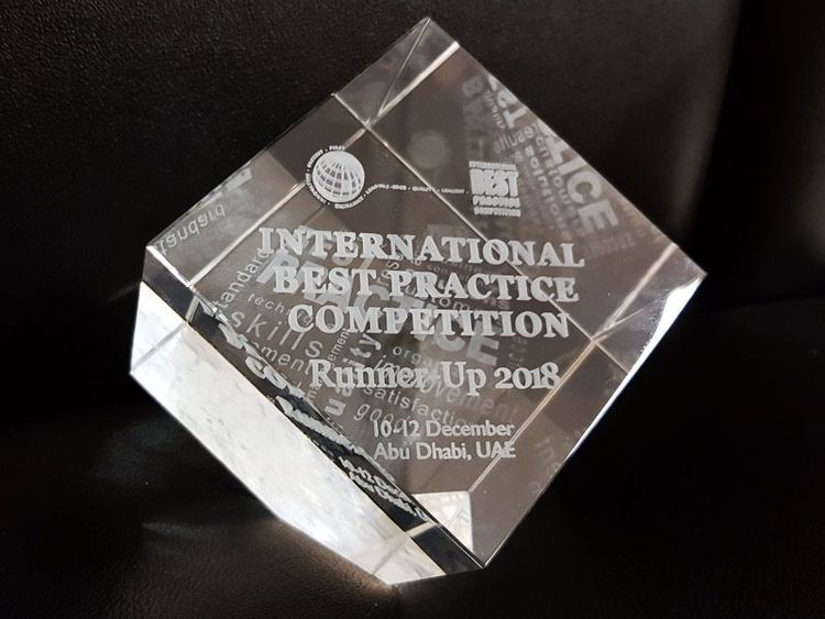 ASPC wins 2nd award at 6th Intl. Best Practice Competition