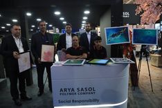 شرکت پتروشیمی تبریز خریدار بسته حمایتی توان‌خواهان کلید بهشت در غرفه آریاساسول