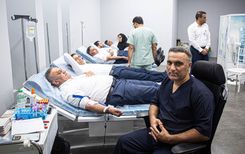 اهدای خون در هفته دفاع مقدس