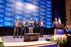 A Gold Statue for Arya Sasol Polymer Co.