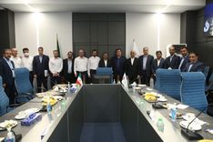 حضور مدیرعامل بانک تجارت در پتروشیمی آریاساسول