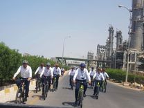 راه اندازی ایستگاه های دوچرخه سواری در مجتمع پلیمرآریاساسول